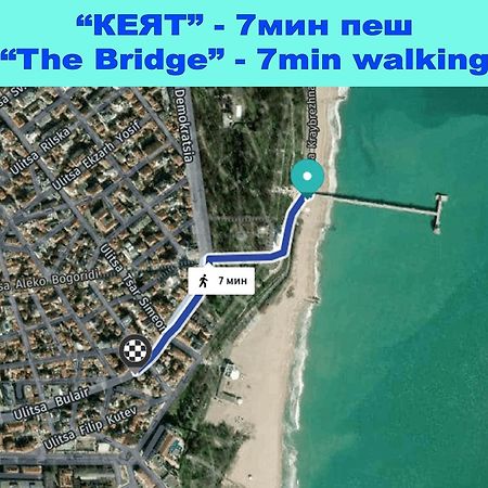 Large Flat Bulair - Excellent Location Apartment Burgas Bagian luar foto